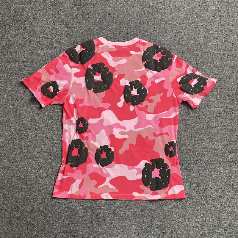Denim Tears The Cotton Wreath Camo T Shirt and Shorts