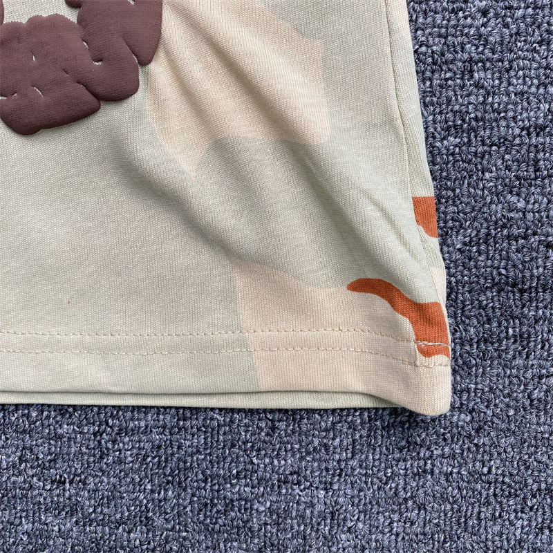 Denim Tears The Cotton Wreath Camo T Shirt and Shorts