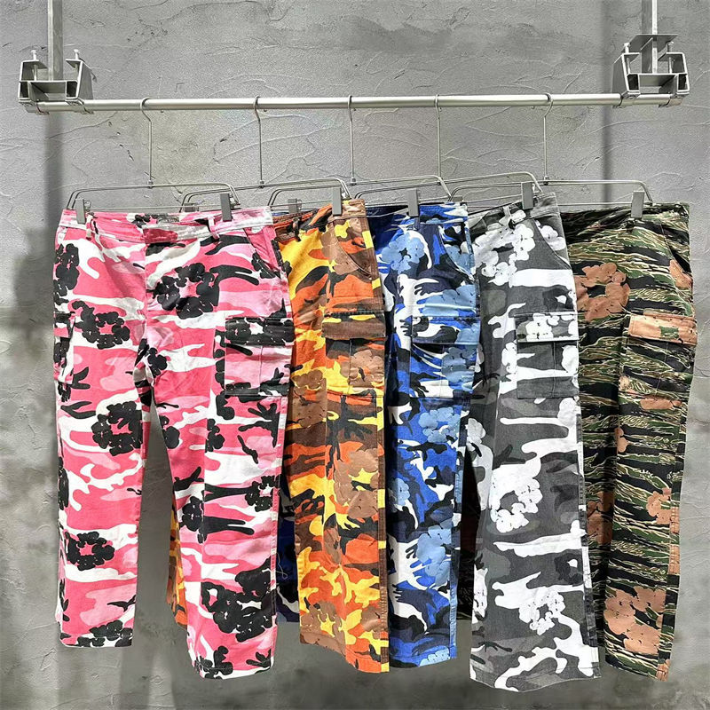 Denim Tears Cotton Wreath Cargo Camo Pants