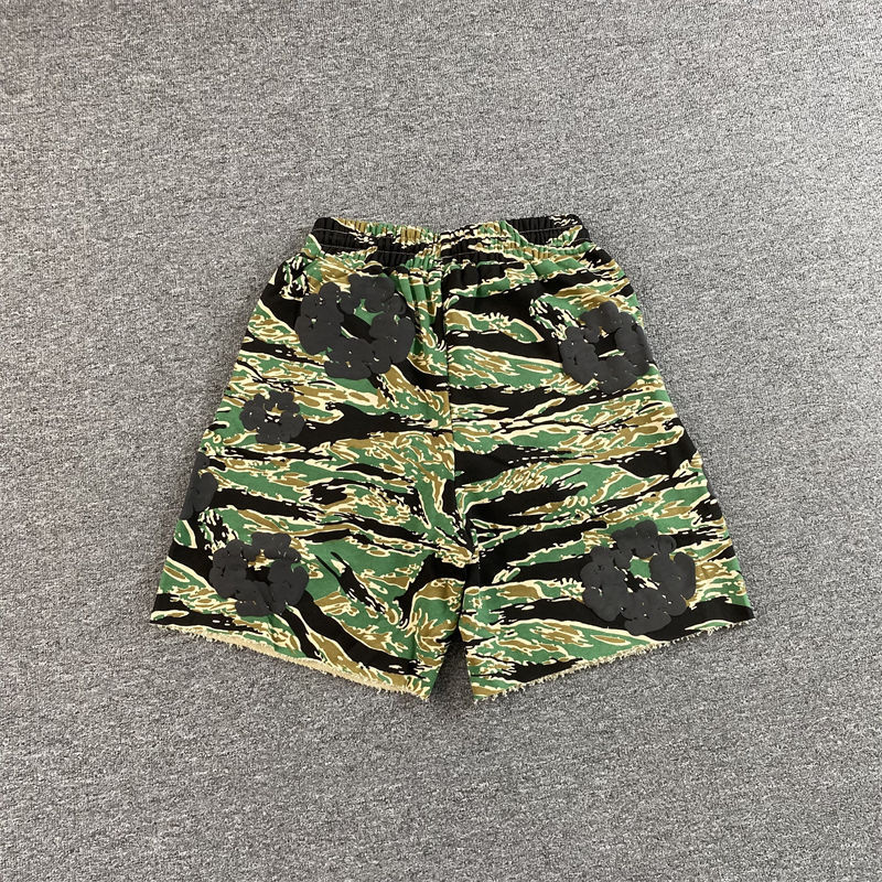 Denim Tears The Cotton Wreath Camo T Shirt and Shorts