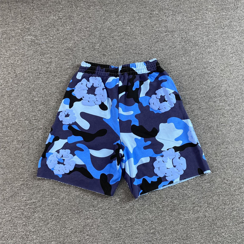 Denim Tears The Cotton Wreath Camo T Shirt and Shorts