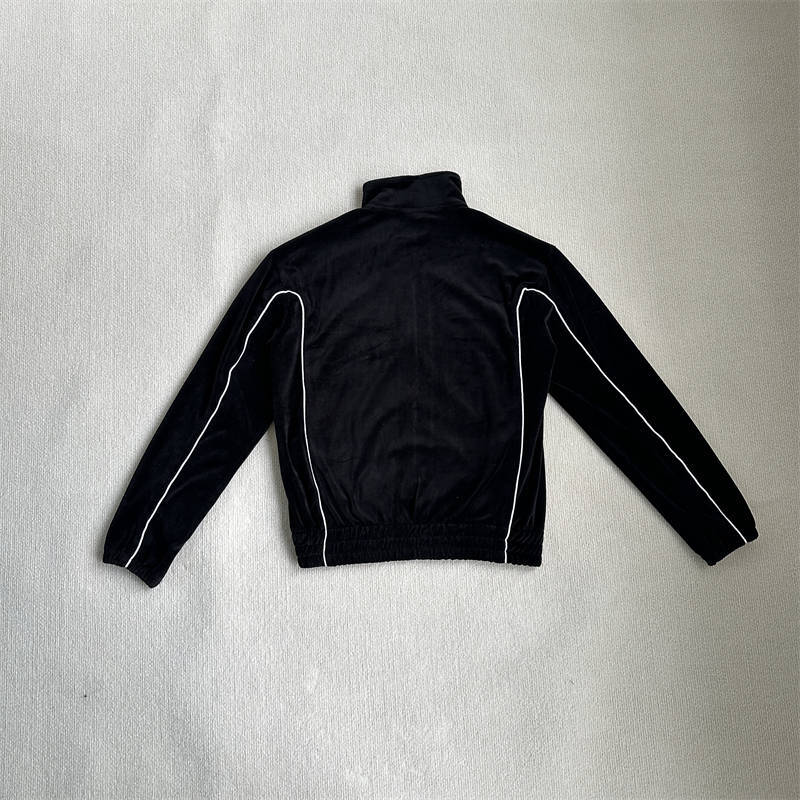6pm BF Velours Track Jacket and Pants Suit