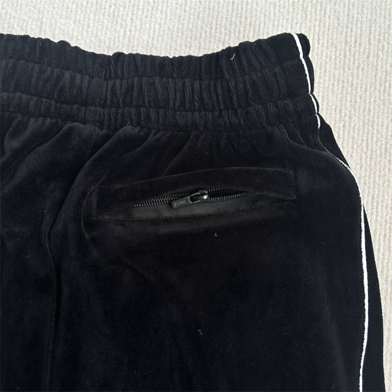 6pm BF Velours Track Jacket and Pants Suit