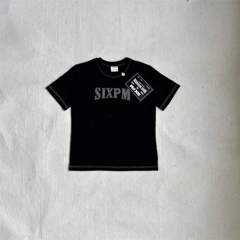 True Religion X 6pm Rhinestone Logo T-shirt