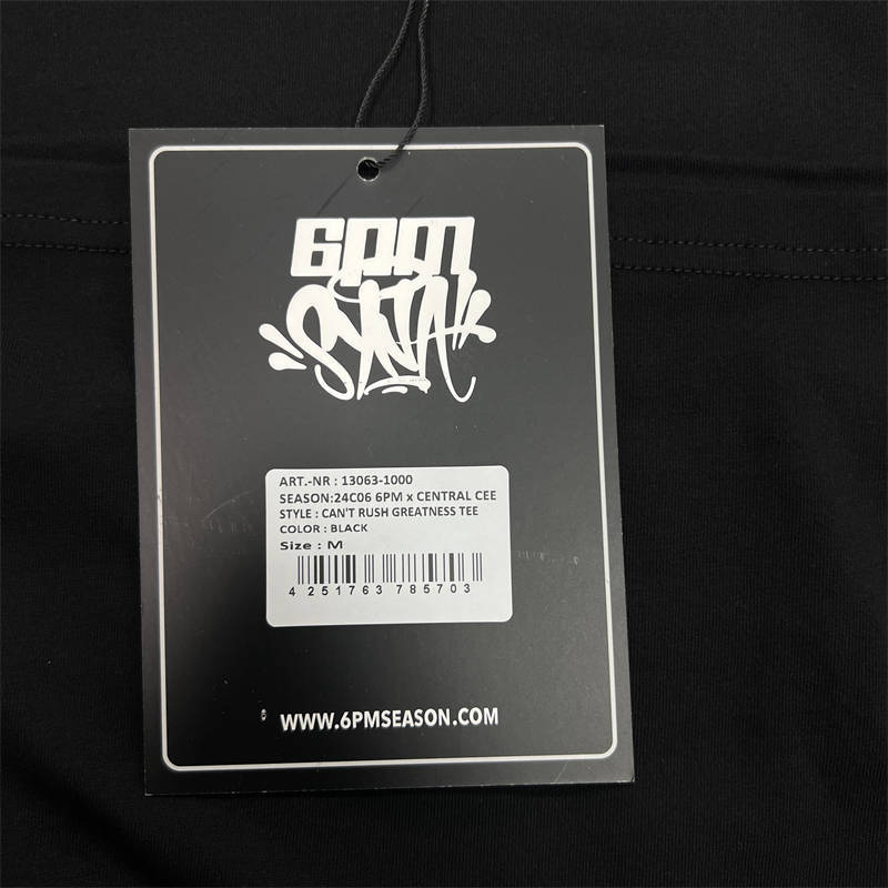 Syna World Central Cee X 6pm Records Can’t Rush Reaten Tshirt