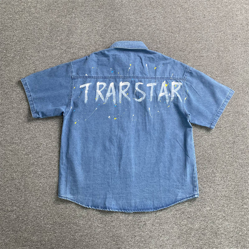 Trapstar Denim Shirt and Shorts Set