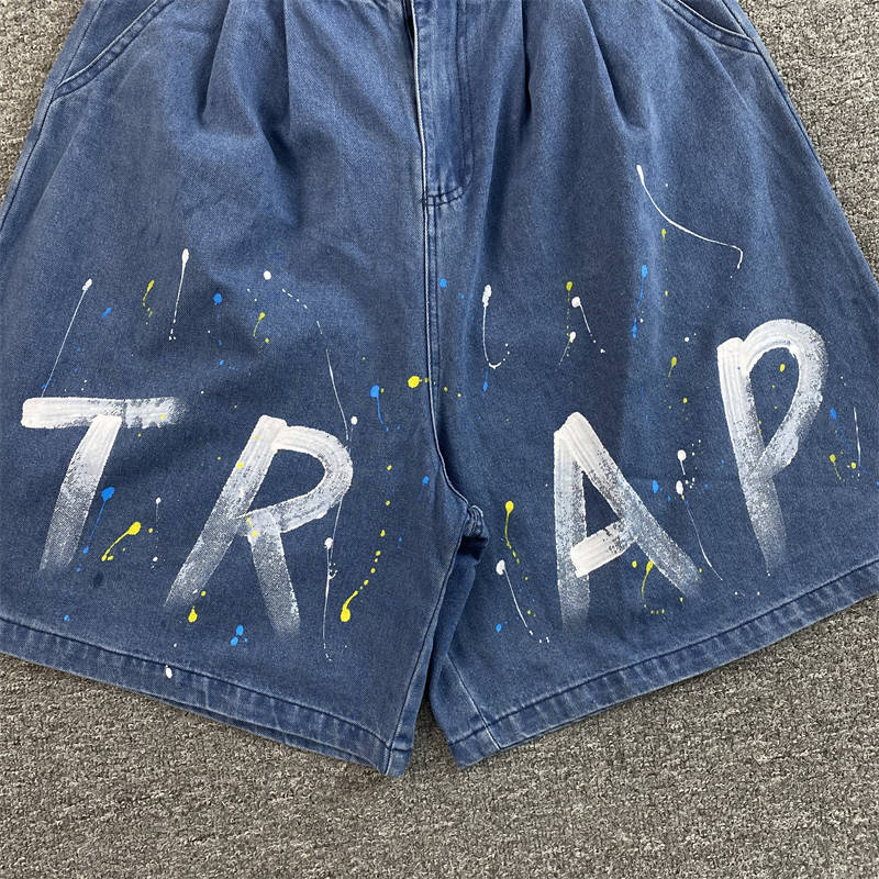 Trapstar Denim Shirt and Shorts Set