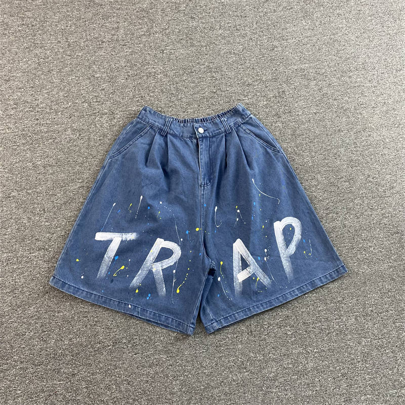Trapstar Denim Shirt and Shorts Set