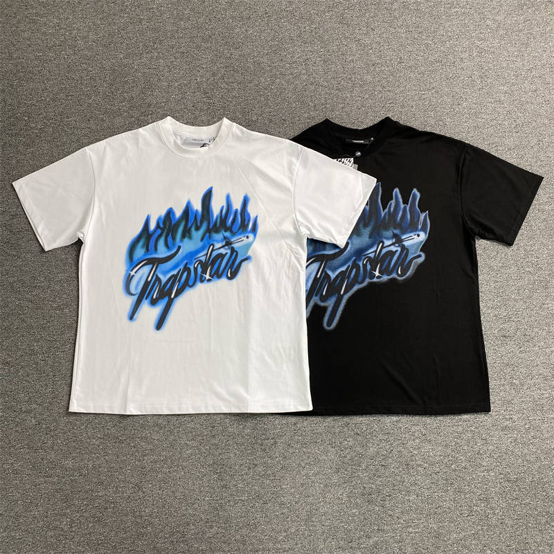 Trapstar Flame Print Tshirts