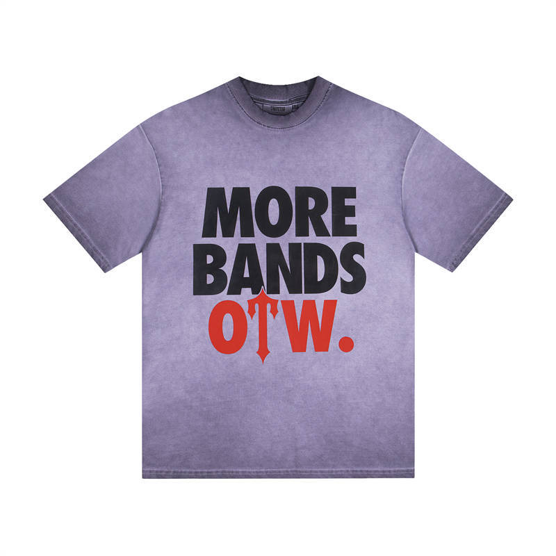 Trapstar x More Bands OTW T Shirt Vintage Wash