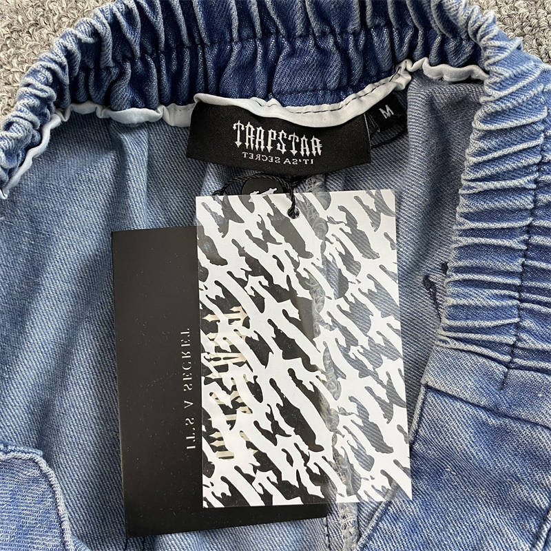Trapstar Denim Shirt and Shorts Set