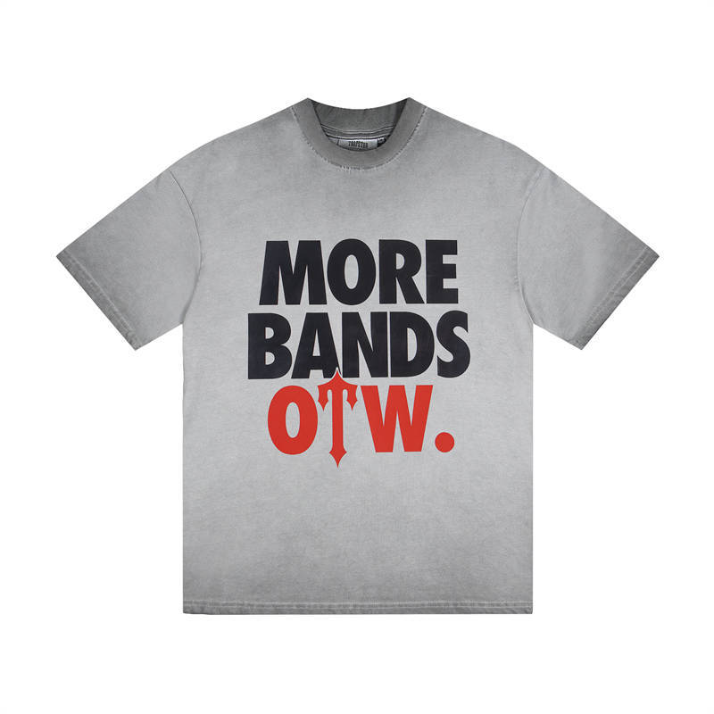 Trapstar x More Bands OTW T Shirt Vintage Wash