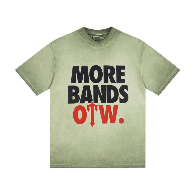 Trapstar x More Bands OTW T Shirt Vintage Wash