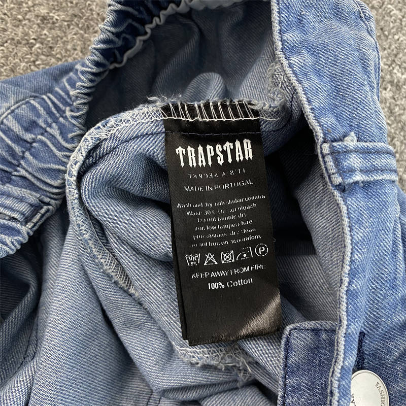 Trapstar Denim Shirt and Shorts Set