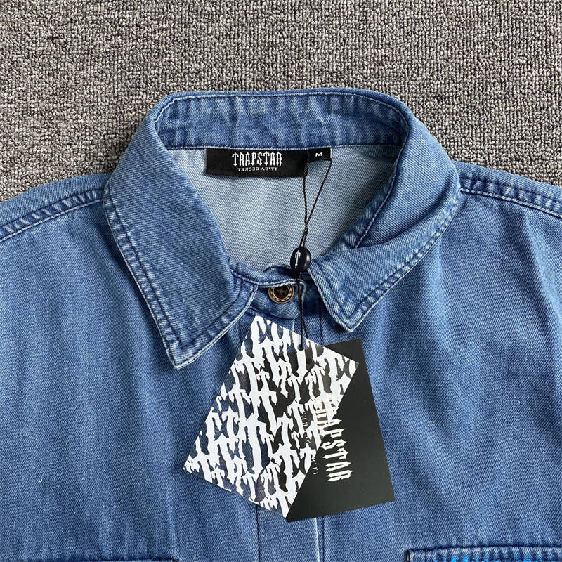 Trapstar Denim Shirt and Shorts Set
