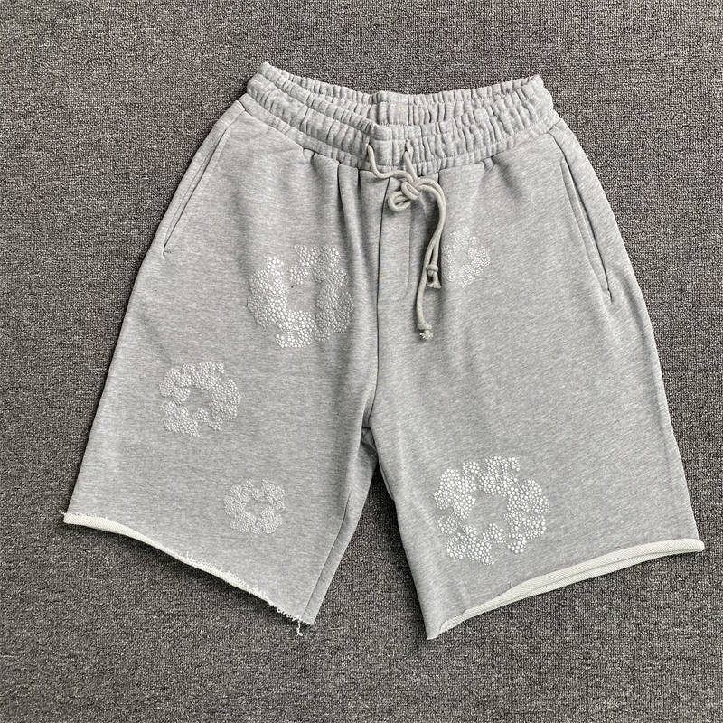 Denim Tears Cotton Wreath Foaming T Shirt and Shorts