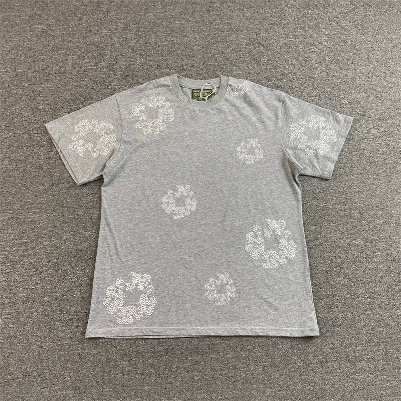 Denim Tears Cotton Wreath Foaming T Shirt and Shorts