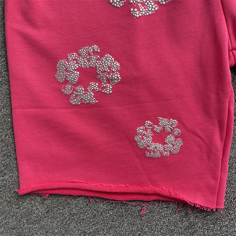 Denim Tears Cotton Wreath Foaming T Shirt and Shorts