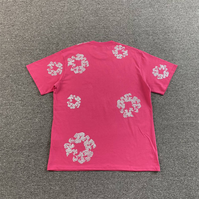 Denim Tears Cotton Wreath Foaming T Shirt and Shorts