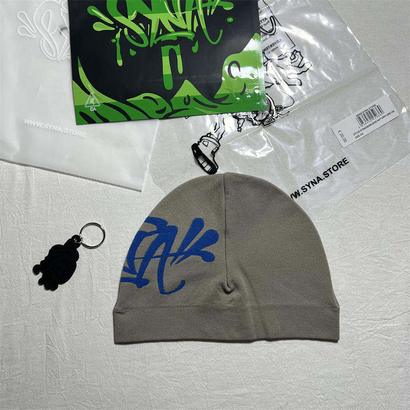 Syna World Cap Synaworld Logo Skull Beanie