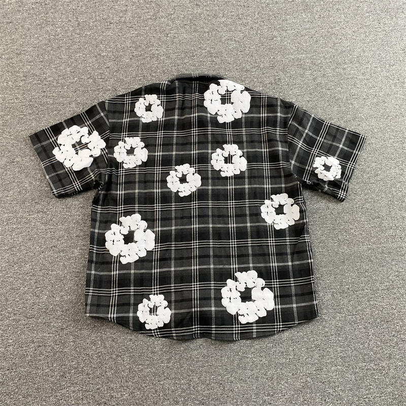 Denim Tears Wreath Pajamas T Shirt and Shorts
