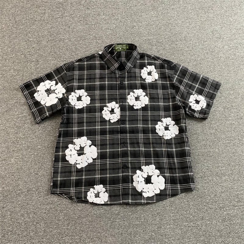Denim Tears Wreath Pajamas T Shirt and Shorts
