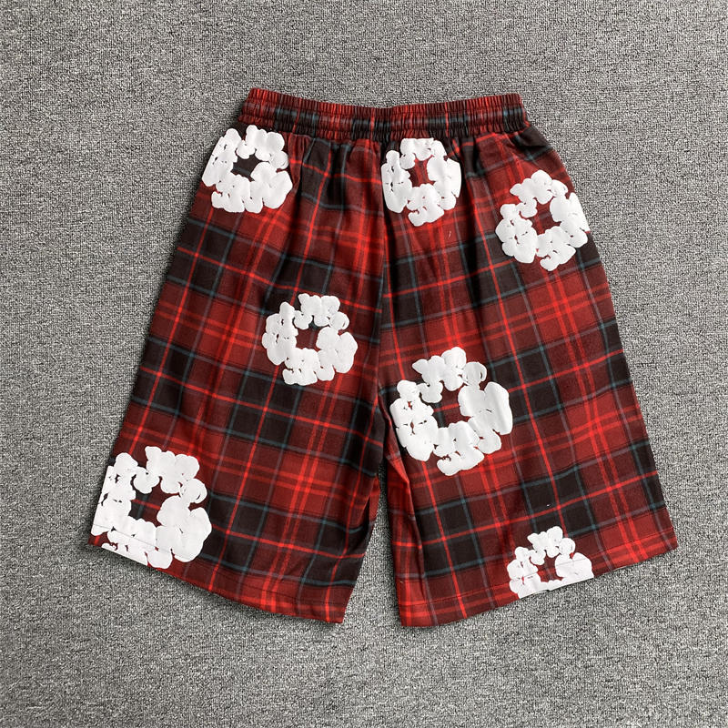 Denim Tears Wreath Pajamas T Shirt and Shorts