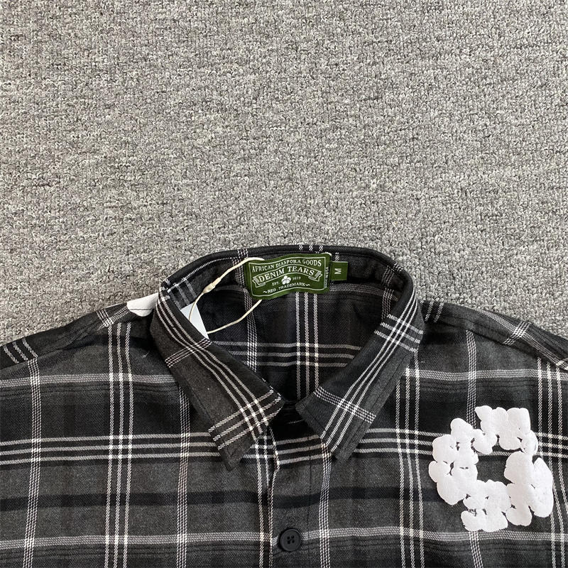 Denim Tears Wreath Pajamas T Shirt and Shorts