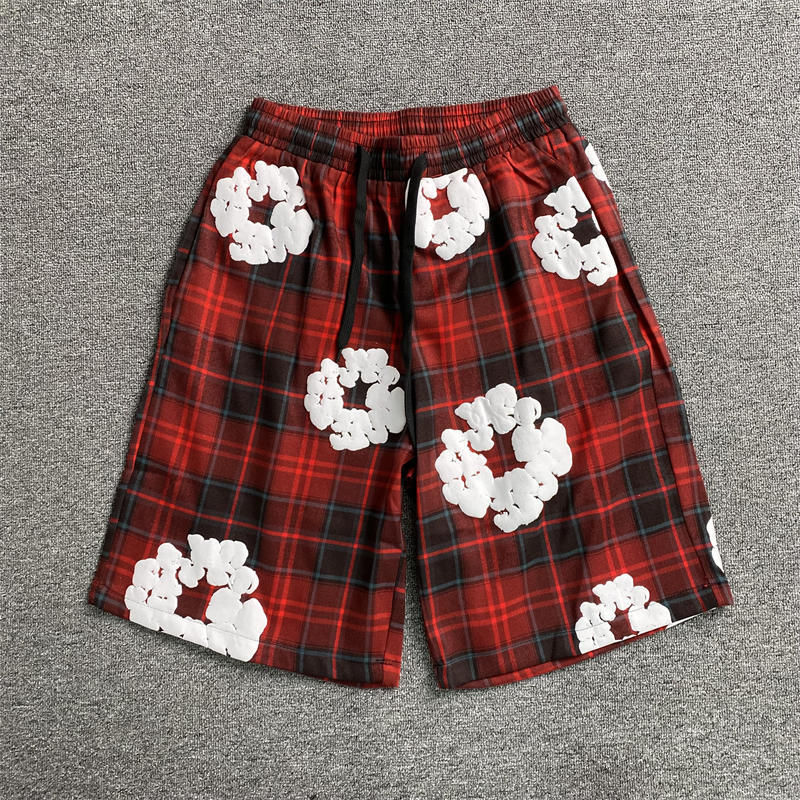 Denim Tears Wreath Pajamas T Shirt and Shorts