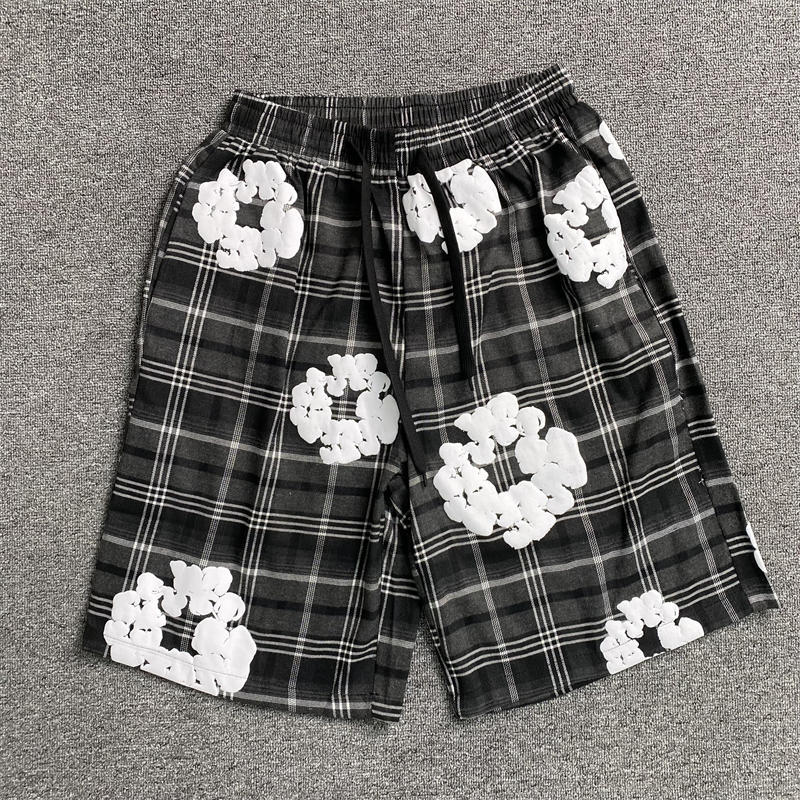 Denim Tears Wreath Pajamas T Shirt and Shorts
