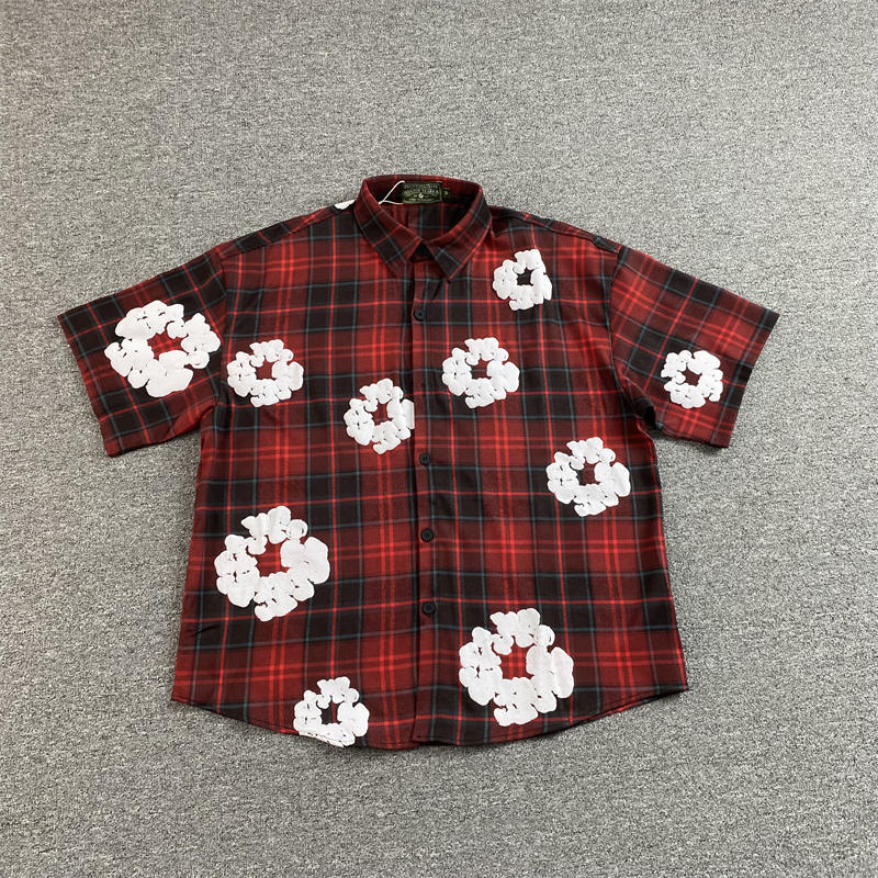 Denim Tears Wreath Pajamas T Shirt and Shorts