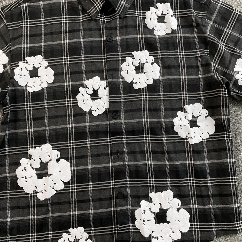Denim Tears Wreath Pajamas T Shirt and Shorts