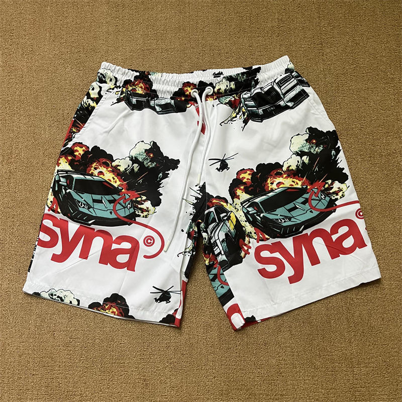 Syna World Shorts Synaworld Car Chase Swim Beach Pants