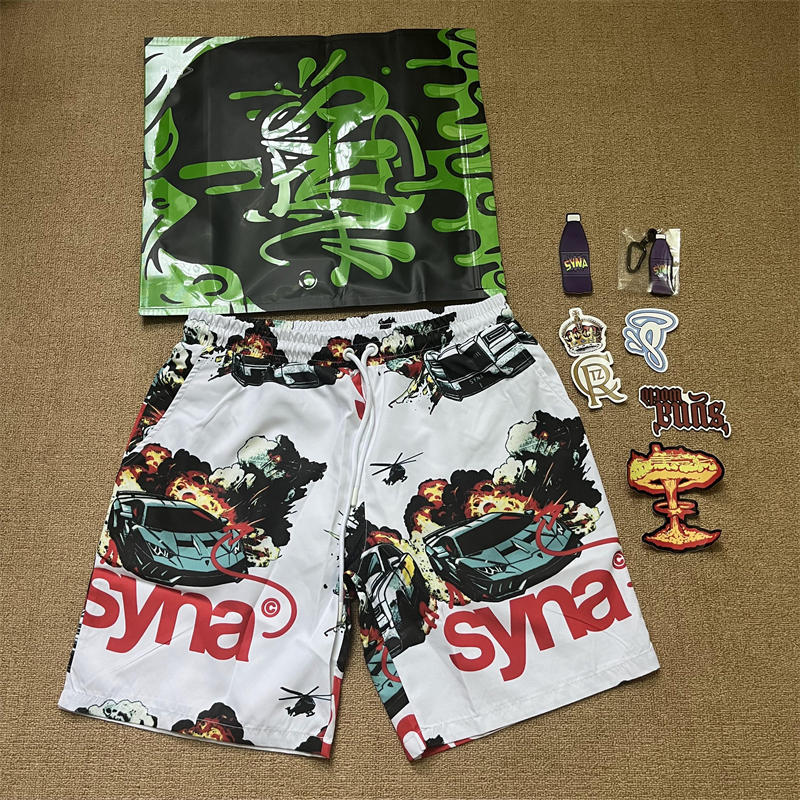 Syna World Shorts Synaworld Car Chase Swim Beach Pants