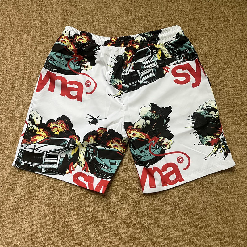 Syna World Shorts Synaworld Car Chase Swim Beach Pants