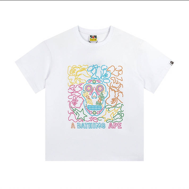 BAPE Halloween Neon Mexican Skull Tee