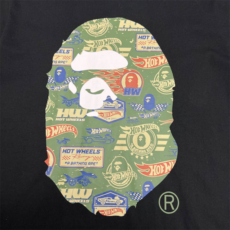 BAPE x Hot Wheels Ape Head Tee