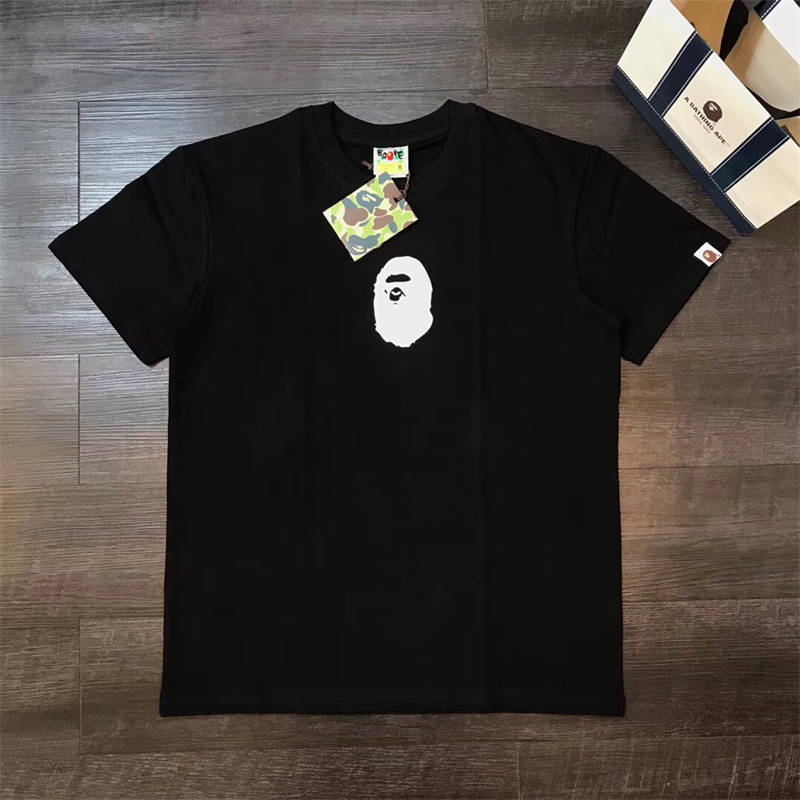 BAPE Ape Head Lettering Print Tee