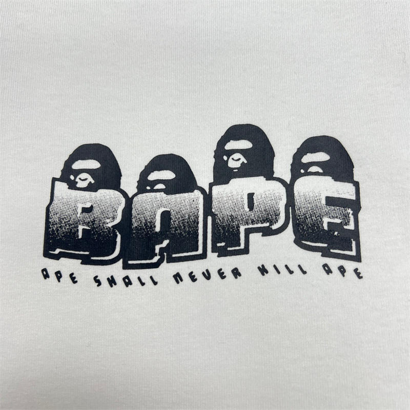 BAPE Stroke Camo Distortion Tee