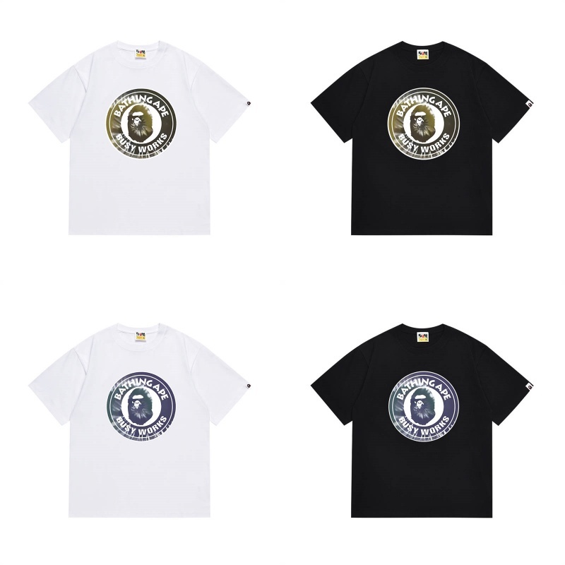 BAPE Tie Dye Busy Works Tee
