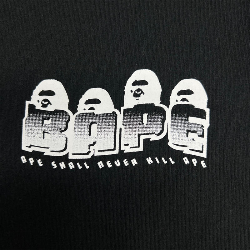 BAPE Stroke Camo Distortion Tee