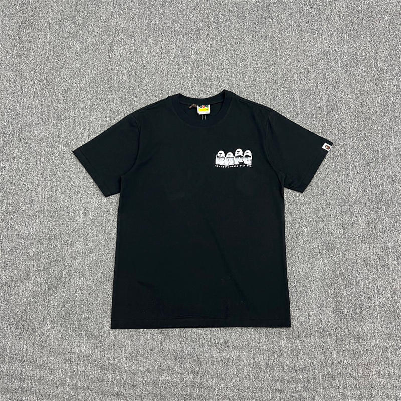 BAPE Stroke Camo Distortion Tee