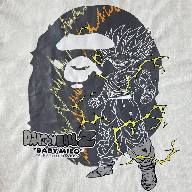 BAPE x Dragon Ball Z Son Gohan Big Ape Head Tee