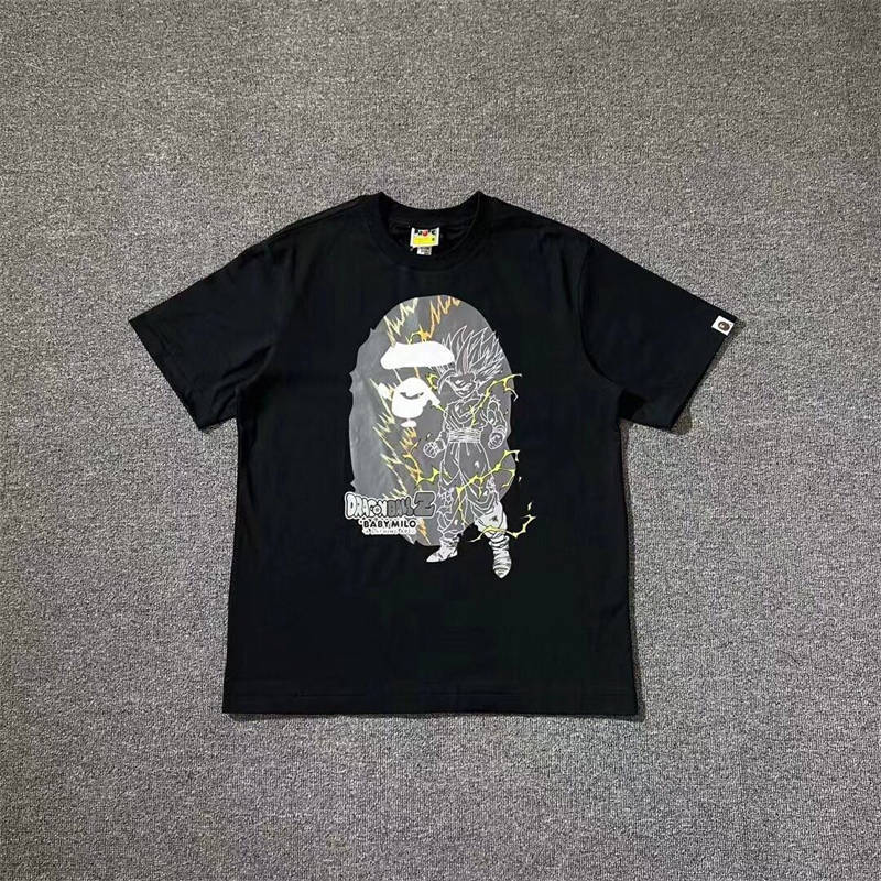 BAPE x Dragon Ball Z Son Gohan Big Ape Head Tee