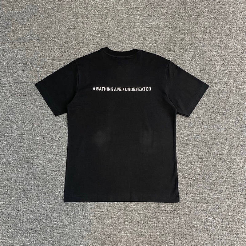 Bape x Undefeated Camo Ape Head Tee