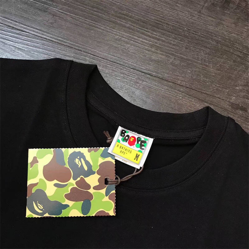 BAPE Ape Head Lettering Print Tee