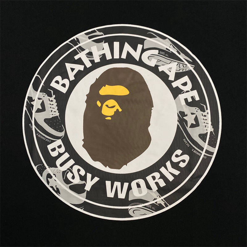 BAPE Busy Works Shoes Print Tee
