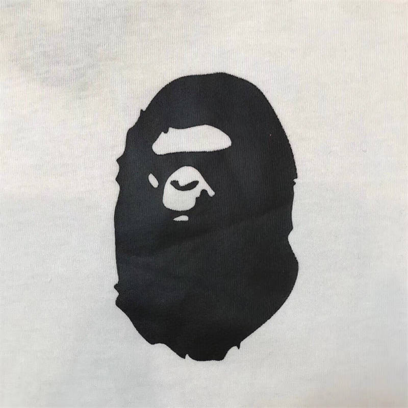 BAPE Ape Head Lettering Print Tee