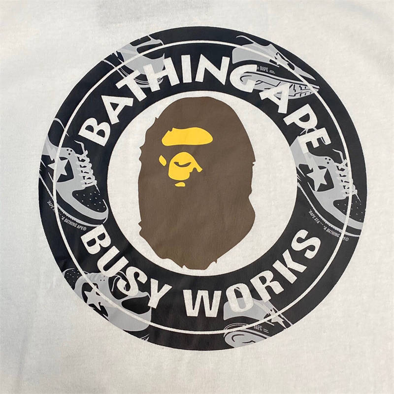 BAPE Busy Works Shoes Print Tee
