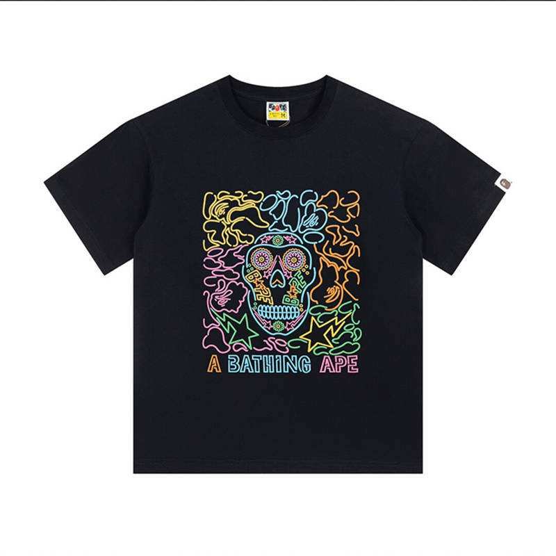 BAPE Halloween Neon Mexican Skull Tee